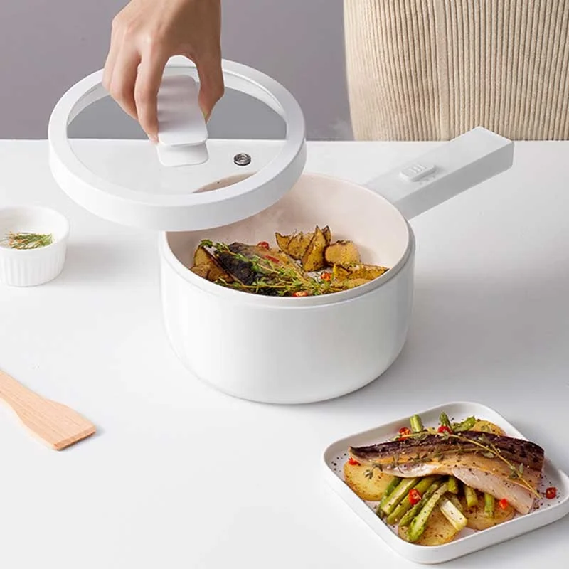 Z30 multifunctional electric rice cooker pan hot pot portable cooking 1.5L lunch box kitchen utensils | Бытовая техника
