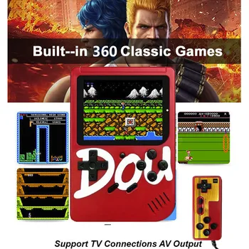 

CARPRIE Retro Portable Mini Handheld Game Player Console 8-Bit 3 Inch 360 Games Retro FC Game Player Classic Game Console