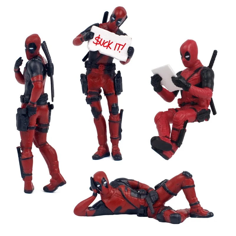 Marvel Мстители Дэдпул X-Men корпус с пвх экшн-фигурка забавная мини-модель игрушки