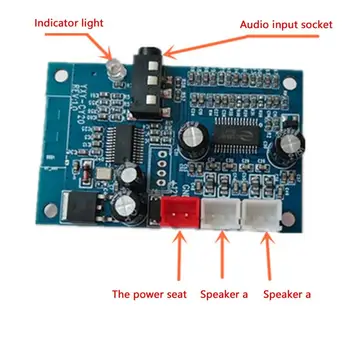 

Mini BT 4.2 15W Digital Power Amplifier Audio Board with Headset AUX Input