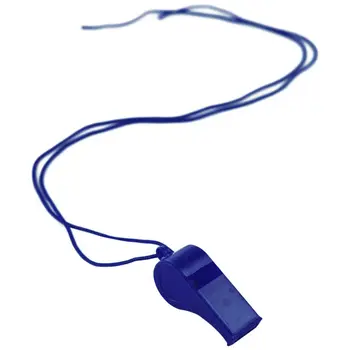 

10pcs Plastic Multicolor Referee Whistle