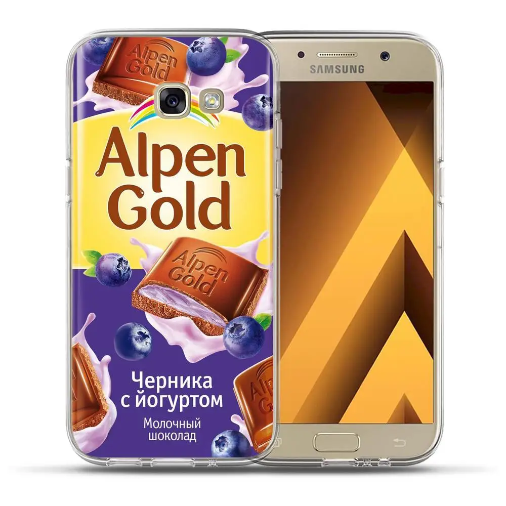 Шоколад чехол для телефона для Samsung Galaxy A3 A5 A7 A6 A8 плюс A9 A10 A20 A30 A40 A50 A60 A70 A80 A90 силиконовый чехол