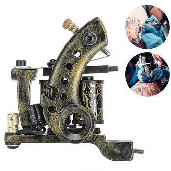 

Pure Copper Coil Tattoo Machine Liner Shader Body Art Tattoo Device Microblading Permanent Tattoo Machine Rotary Tattoo Pen Gun