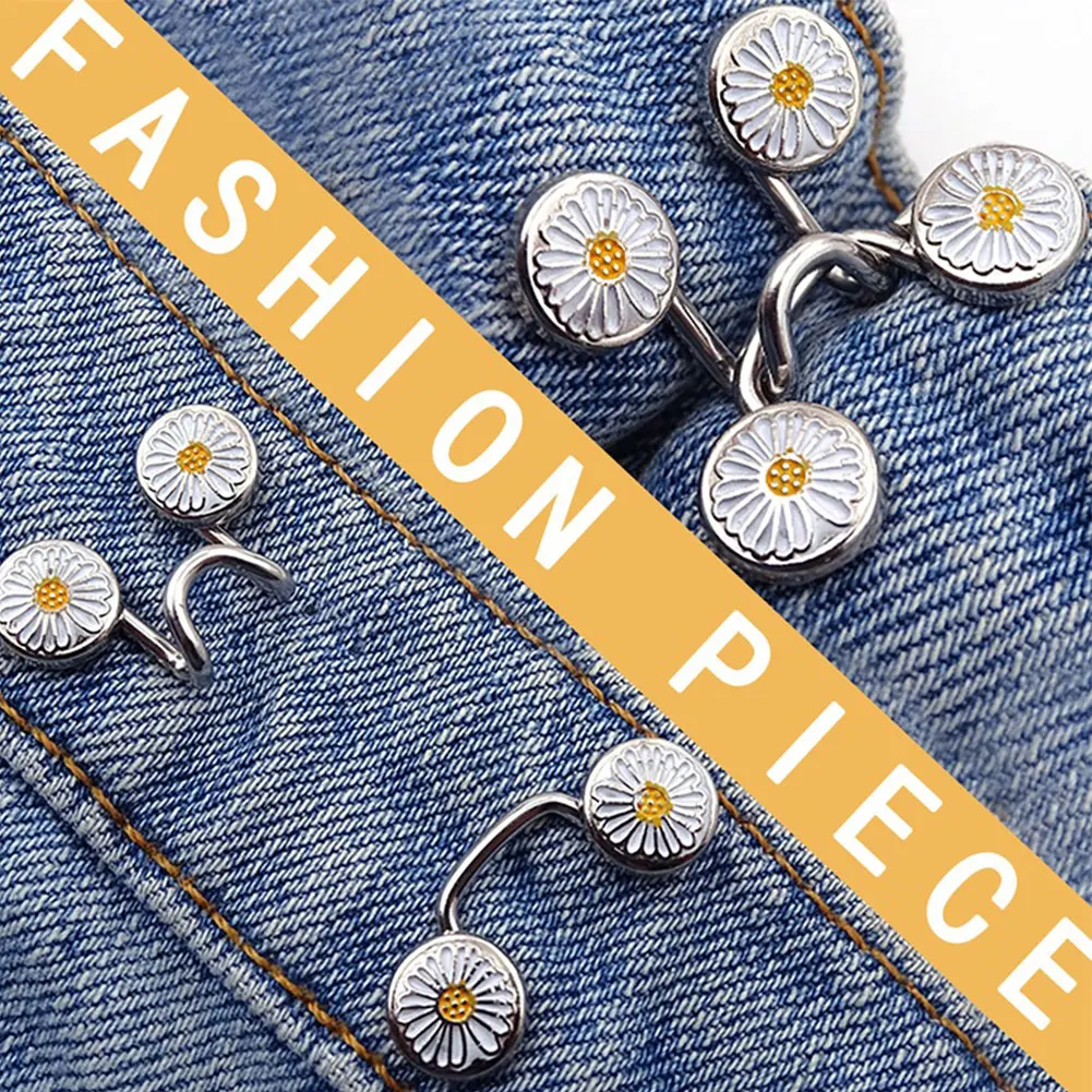 25mm/32mm Pants Button Small Detachable Metal Button Pants Adjuster  Fastener for Trousers Jeans