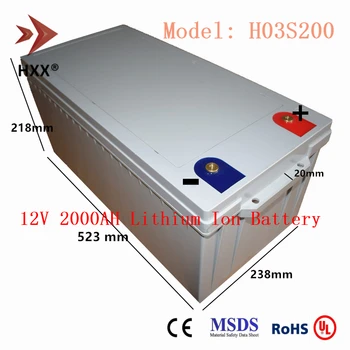 

Lithium Li-Ion 12V 200AH 11.1V Battery 3S BMS for Inverter Energy Storage Emergency Stage Lawn Light Sweeper Power Bank