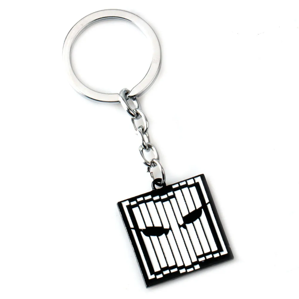 

2019 Game Rainbow Six 6 Siege KeyChain Men Tachanka Echo Kapkan Lesion Smoke Sledge Hibana key chain Holder Porte Clef Fashion