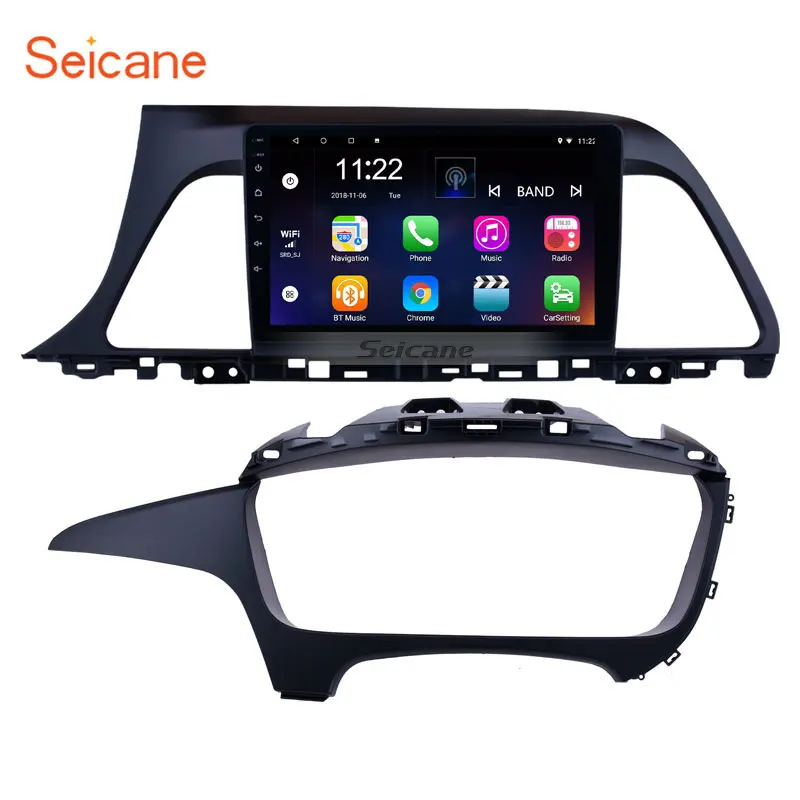 Seicane Android 10 0 для 2015 2016 2017 hyundai Sonata головное устройство gps навигационное радио 9