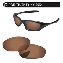 Papaviva медь коричневый поляризованные Сменные линзы для Twenty XX 2012 Солнцезащитные очки Рамка UVA и UVB Защита