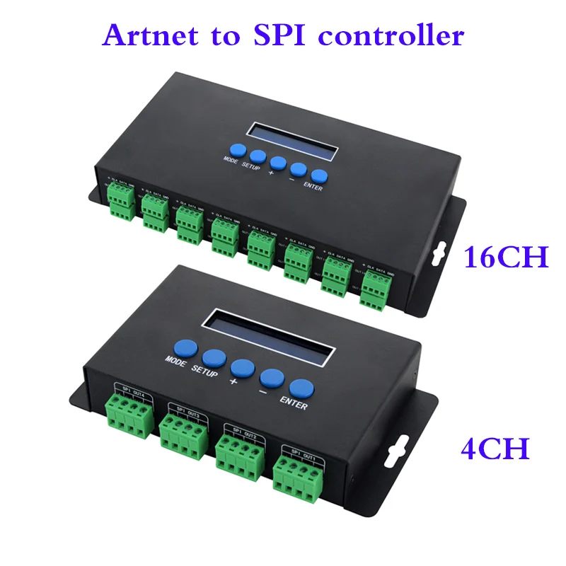 Светодиодная лента для контроллера освещения с интерфейсом SPI/DMX pixel 7Ax 4CH/3Ax16CH