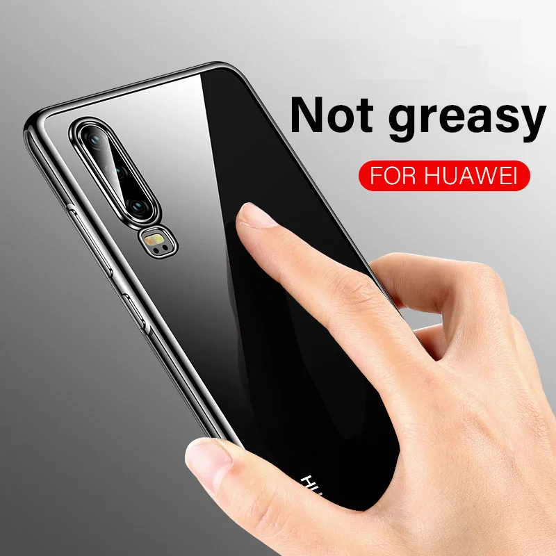 Роскошный противоударный Прозрачный чехол для телефона Huawei Honor 8S 8A 8X 9 9X 10 20 30 Lite Pro
