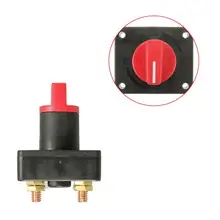 1 pièces 12V couper la batterie interrupteur de mise à mort principal véhicule clé rouge voiture modifiée isolateur sectionneur Auto camion boatCar interrupteur d'alimentation