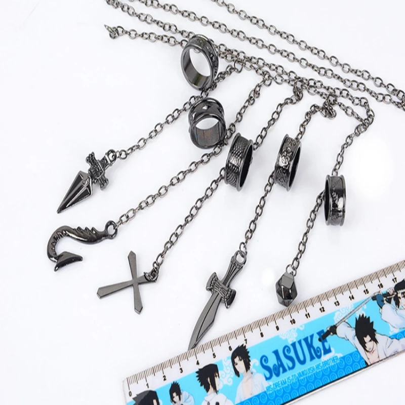 Lateefah мультфильм Hunter x Saber Kurapika Косплей Костюм реквизит металлическое кольцо