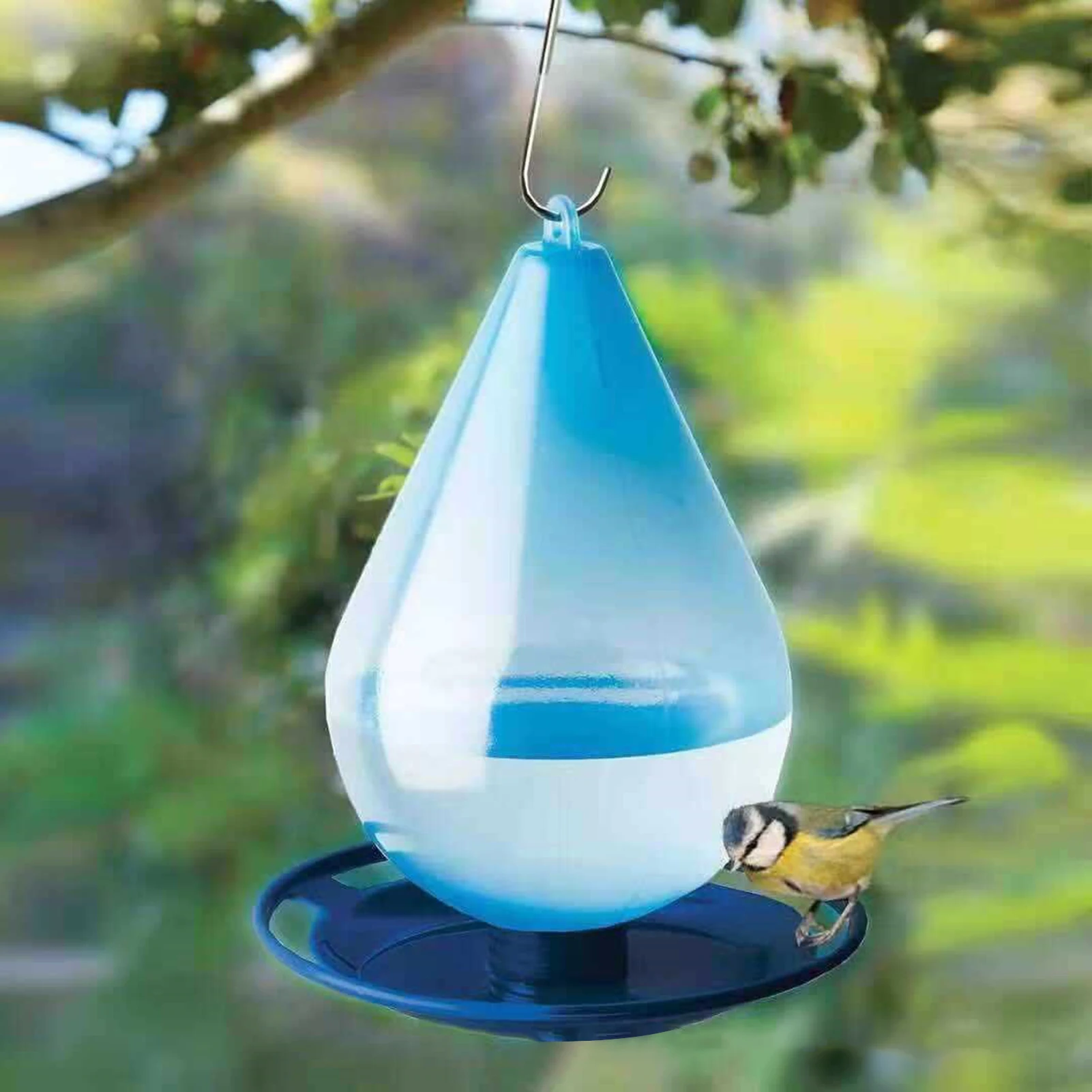 Droplet Bird Waterer Hanging Outdoor Garden For Bird