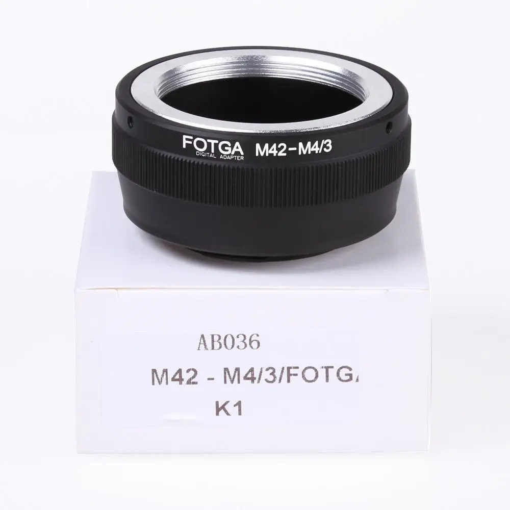 MeterMall FOTGA M42-M4/3 переходное кольцо для объектива M42 на микро 4/3 Крепление объектива камеры Адаптер для Olympus Panasonic DSLR камеры s
