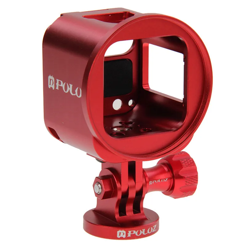 Aluminum Alloy Protective Cage for GoPro Hero 5 4 Session with 52mm UV Lens Case Go Pro Accessories | Электроника
