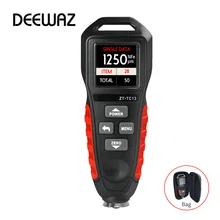 DEEWAZ – jauge d'épaisseur de revêtement Automobile, 0 1250um FE/NFE pour testeur de peinture Automobile, outil de mesure