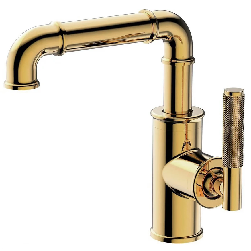 

Basin Faucets Gold Color Brass Crane Bathroom Faucets Hot and Cold Water Mixer Tap Contemporary Mixer Tap torneira WF-20A02