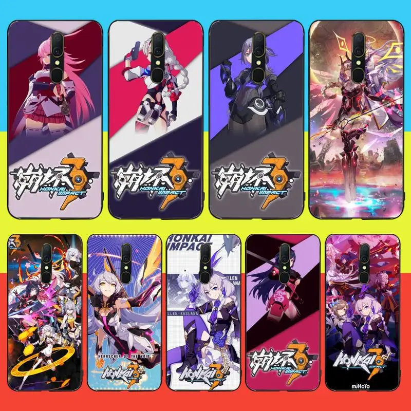 HPCHCJHM honkai impact 3rd DIY Роскошный чехол для телефона Oppo A5 A9 2020 Reno Z Realme5Pro R11 | Мобильные
