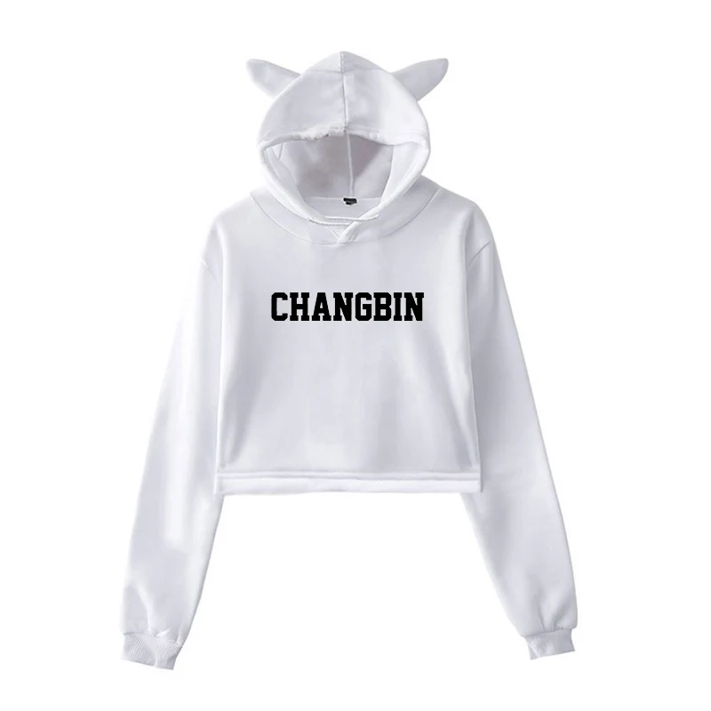 Stray Kids FELIX Cropped Hoodie