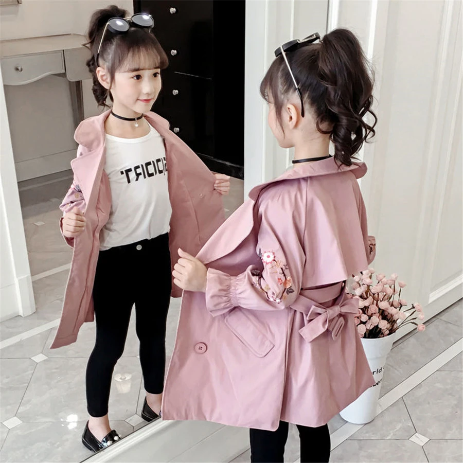 Ropa infantil a la moda para niñas, chaquetas para bebés, de vestir exteriores, abrigos para niñas|Zanja| - AliExpress