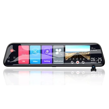 

12 Inch Android 8.1 Adas Dash Cam Car Dvrs Camera Gps Navi Bluetooth Fhd Video Recorder 4G Wifi Dvr Mirror