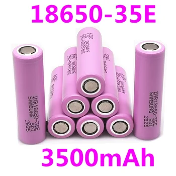 

2-10pcs 100% Original For samsung 18650 3500mAh 13A discharge INR18650 35E 18650 battery Li-ion 3.7v rechargable Battery