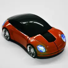 2,4G автомобиль форма Беспроводная оптическая мышь Мыши для ноутбука ПК usb-приемник