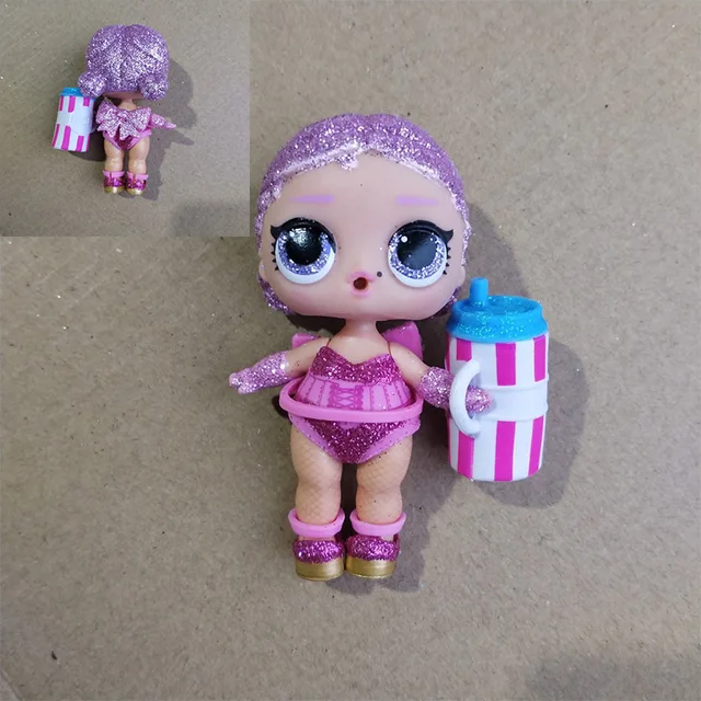 Original lol surprise dolls Long hair doll DIY Dress up dolls Collection of children's figure dolls girls toy birthday gifts 2