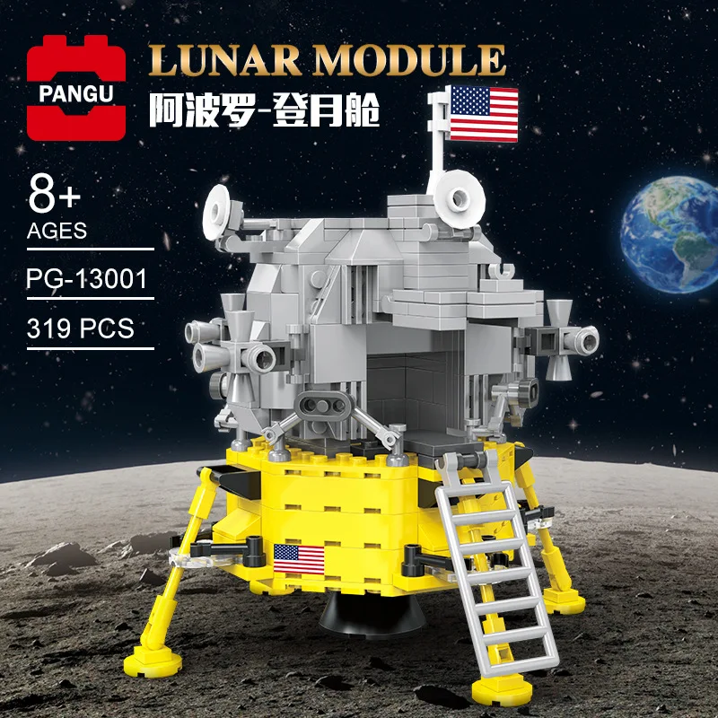 

Kids Toys Technic Star Wars Building Blocks Apollo Lunar Module Bricks Educational Toys For Kids DIY Model Kit Christmas Gifts