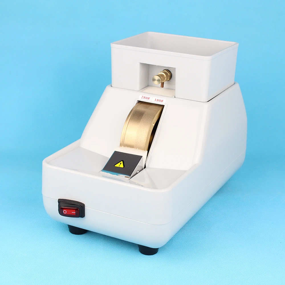 Cp7a35wv Hand Lens Edger Rough Fine V Shape Double Grinding Wheel