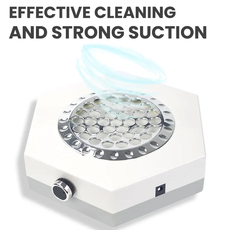 

80W Strong Power Nail Dust Collector Fan Vacuum Cleaner Manicure Machine Tools With Filter For Vacuum Cleaner For Manicure