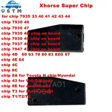 Xhorse VVDI супер чип транспондер для ID46/4D/4C/8C/8A/T3/для Toyota H чип для VVDI2 VVDI ключ инструмент и мини ключ инструмент