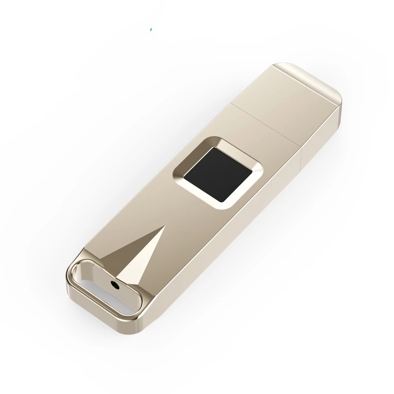 USB флеш накопитель высокотехнологичный с точным распознаванием отпечатков