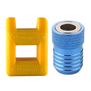

Magnetic Ring Strong Magnetizer with Demagnetizer Screwdriver Bits Pick Up Tools new drop ship
