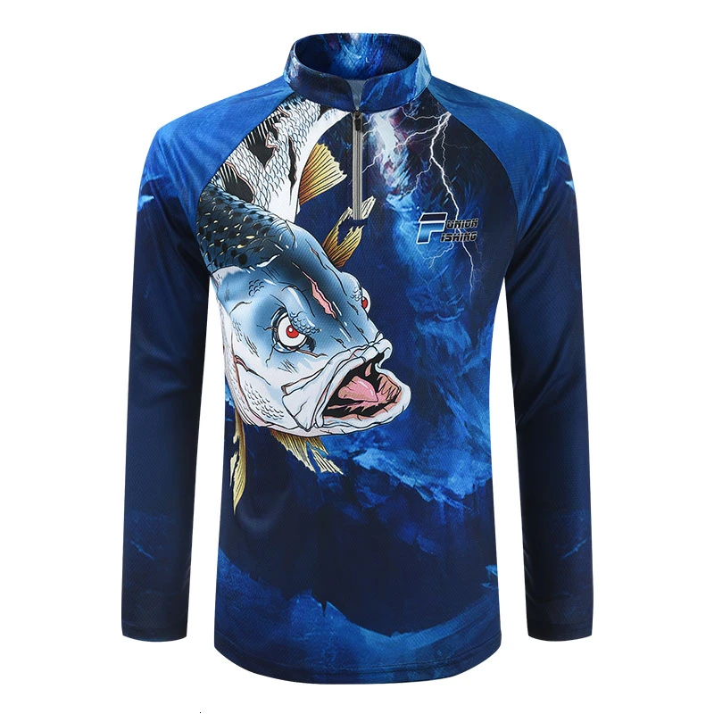 Sun protection fishing shirts Clearance