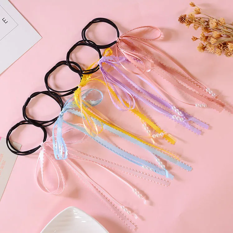 Faixas de Cabelo Fita Bowknot Elasticidade Elástico