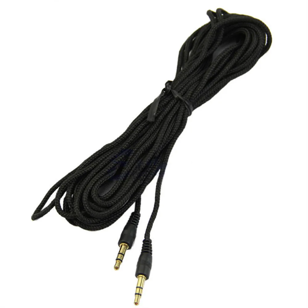 2M/3M/5M Extension Cable 3.5mm AUX AUXILIARY CORD Male to Male Stereo Audio Cable for CAR PC MP3 MP4 CD Phone