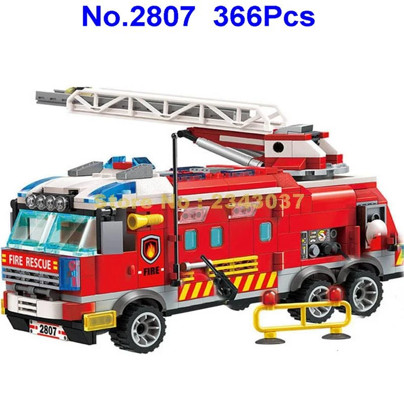 fire rescue toy truck