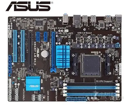 ASUS M5A97 LE R2.0 разъем AM3+ DDR3 32 ГБ USB2.0 USB3.0 SATA3 970 системная материнская плата для стационарного компьютера
