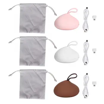 

Hand Warmer Portable Chocolate Shape USB Rechargeable Hand Warmer Mini Power Bank for Home Office Use