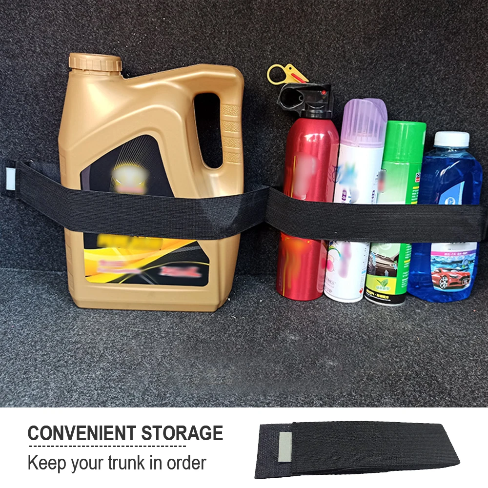 Car Trunk Organizer Fixing Belt Storage Bag Tapes Car Accessories 