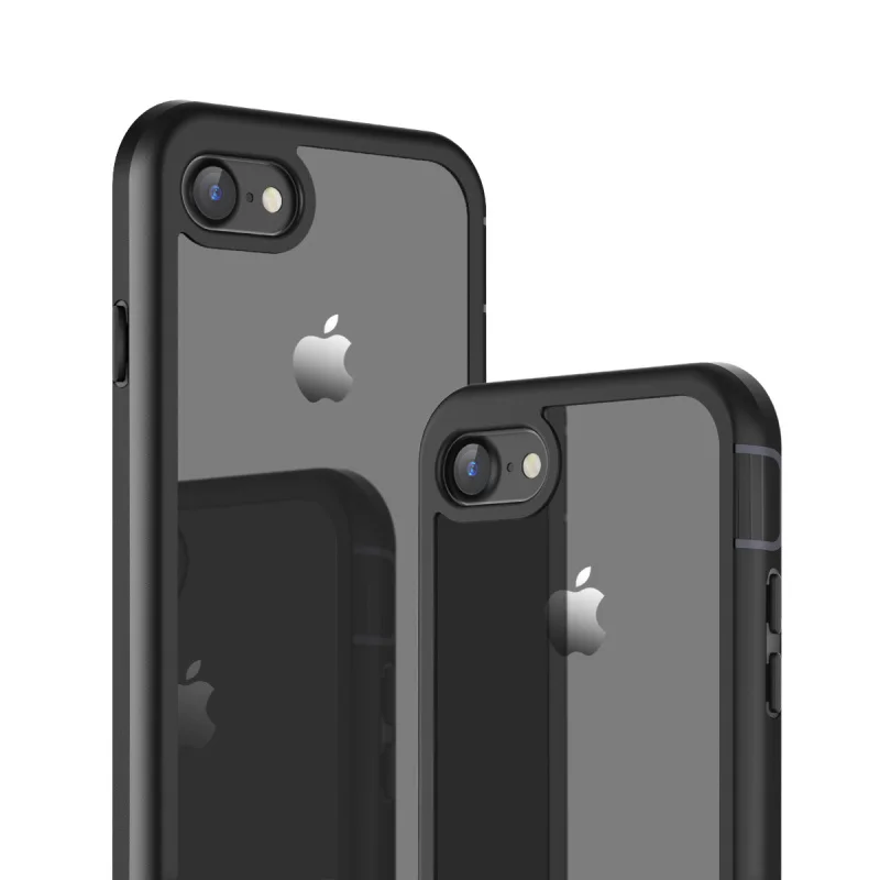 Прозрачный чистый чехол для iphone 8 7 Plus X XS max Xr PC TPU задняя крышка 11 pro Max полный