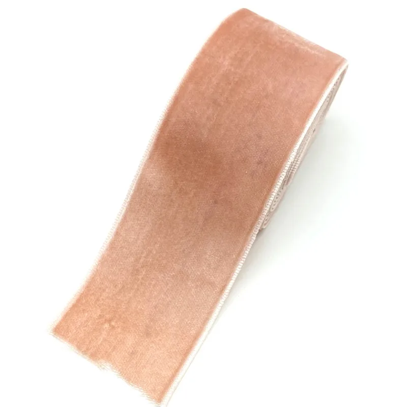 2 yards 40mm Velvet Ribbon Wedding Party Decoration Handmade Gift Wrapping Hair Bowknot DIY