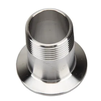 

1pcs DN20-DN50 Stainless Steel SS304 Sanitary Male Threaded Ferrule Pipe Fittings Tri Clamp Type