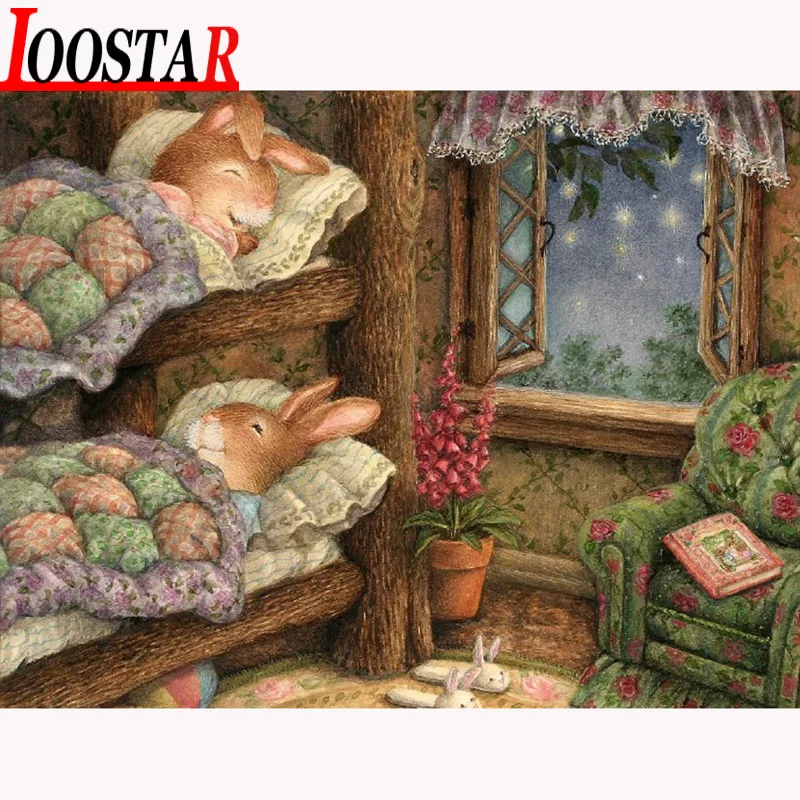

5D DIY full Square Round Diamond painting Cartoon Oil Painting Famous Fairy Tales Rabbit Peter stitch Cross stitch edbroidery