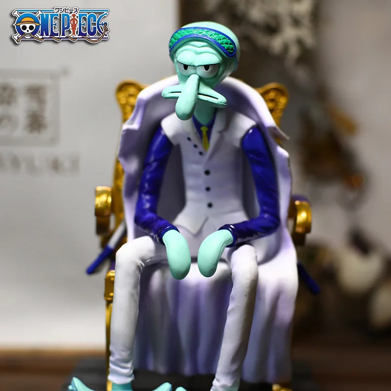 Сквидвард Tentacles Cos цельная модель Kuzan окрашенная фигурка из ПВХ в коробке|Игровые