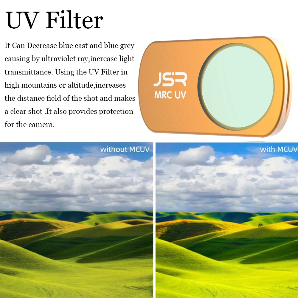 Buy Done Filter For DJI Mavic Mini Filters UV/CPL/ND8/ND16/32/64 Circular Neutral Density Set Mavic Mini For DJI Camera Accessories