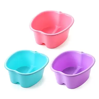 

Large Foot Bath Spa Tub Basin Bucket Soak Feet Detox Pedicure Massage 3 Colors