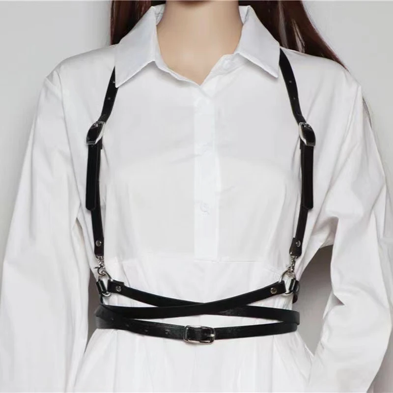 JK Fashion Casual All-Match Men And Women Detachable Bondage Belt Nightclub Personality Sling Strap Binding One-Piece Body Belt