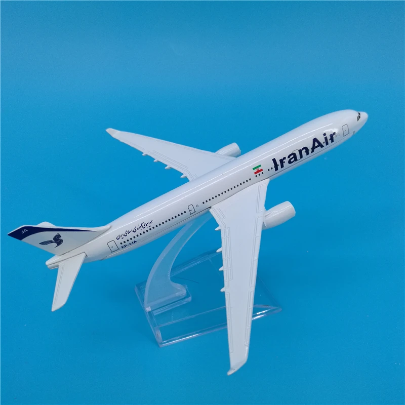 16 см масштаб 1:400 Airbus A330 модель Iran Air airlines с базовым сплавом пластиковый самолет коллекционный дисплей коллекция моделей